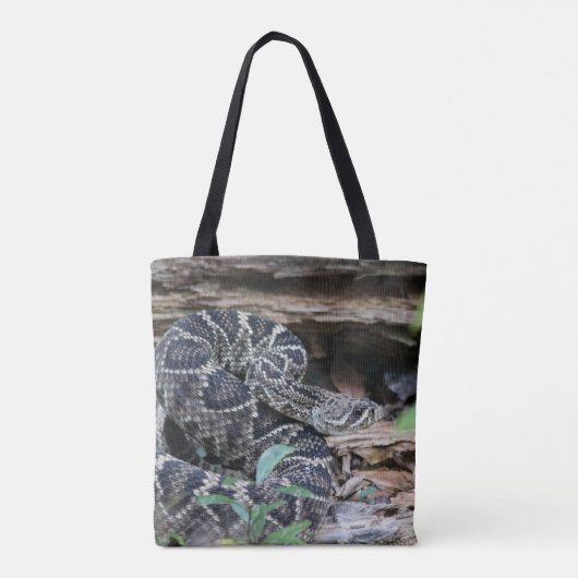 Rattlesnake Tote Bag (Achterkant)