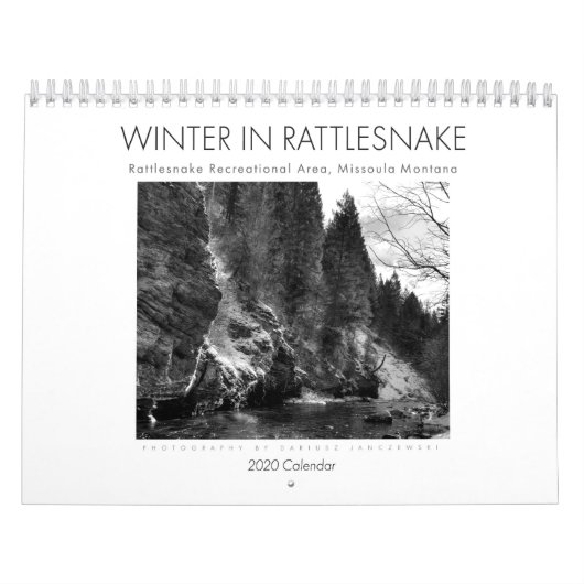Rattlesnake van Missoula in winterkalender 2020 Kalender (Hoes)