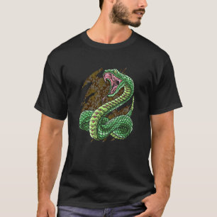 Rattlesnake voor slangenfokkers t-shirt
