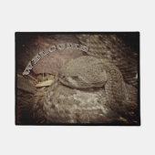 Rattlesnake Welkom Deurmat (Voorkant)