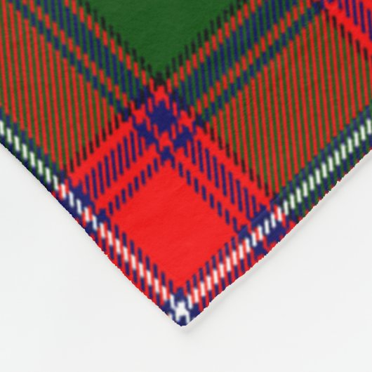 Rattray Ancient Clan Badge Tartan Pset Fleece Deken (Hoek)