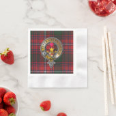 Rattray Tartan & Badge Servet (Insitu)