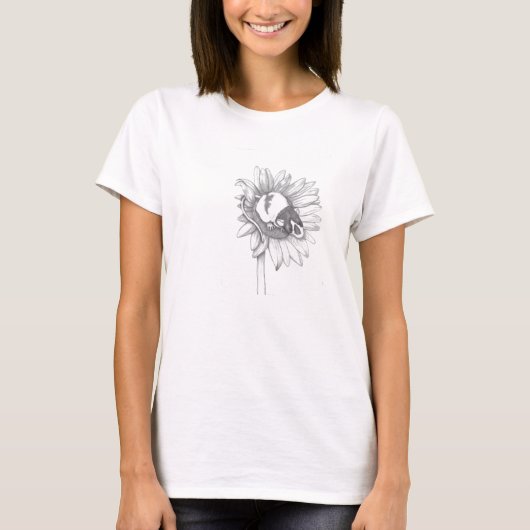Ratty sunflower t-shirt (Voorkant)