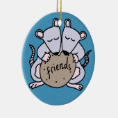 Ratvrienden Keramisch Ornament (Rechts)