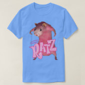 Ratz Pink Long Meme Funny Mouse Costume Ugly Chris T-shirt (Design voorkant)