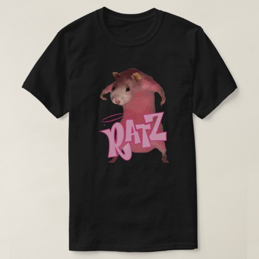 Ratz Pink Meme T-shirt (Design voorkant)
