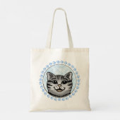 Ratzy Kat Kop Tote Bag (Achterkant)