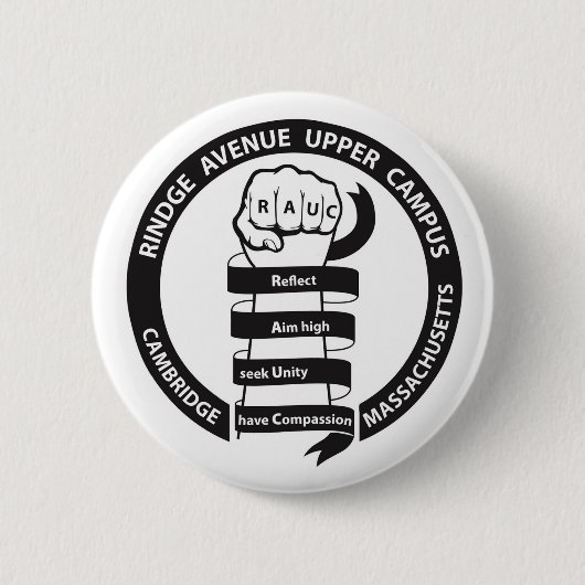 RAUC-logo knop Ronde Button 5,7 Cm (Voorkant)