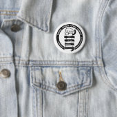 RAUC-logo knop Ronde Button 5,7 Cm (In situ)