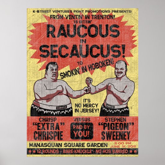Raucous in Secaucus Poster (Voorkant)