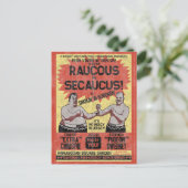 Raucus in Secaucus Briefkaart (Staand voorkant)