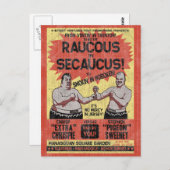Raucus in Secaucus Briefkaart (Voorkant / Achterkant)