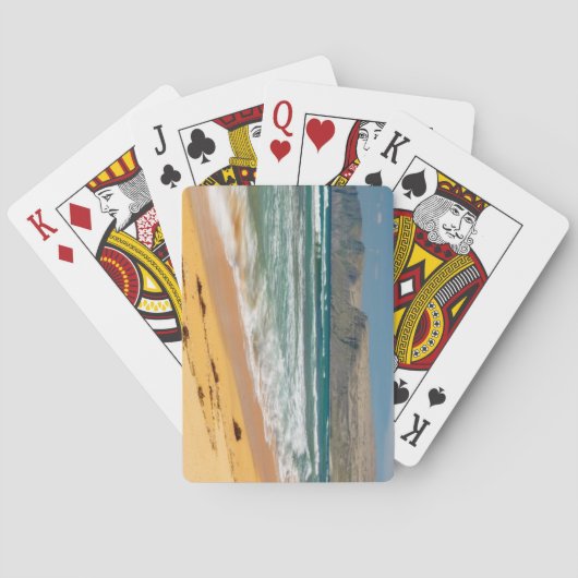 Rauðasandur, IJsland Pokerkaarten (Achterkant)