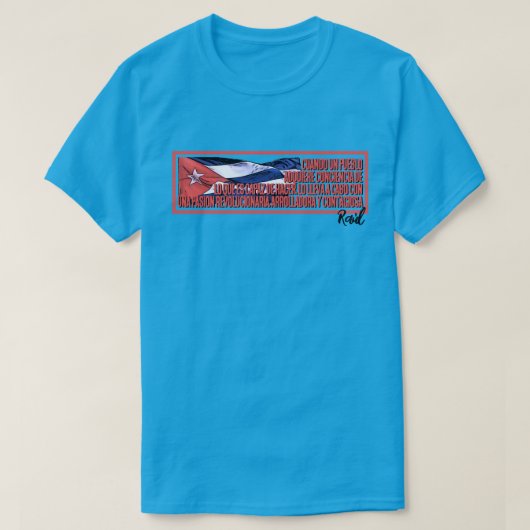Raúl Castro T-shirt (Design voorkant)