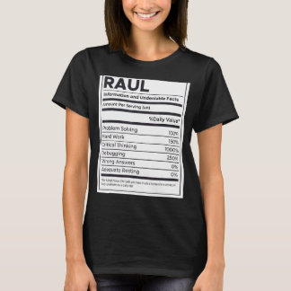 Raul Nutrition Information Probleem oplossen Hard T-shirt