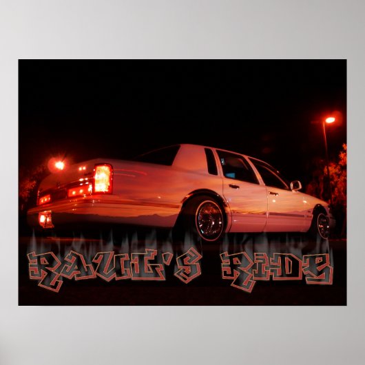 Rauls Ride Poster (Voorkant)