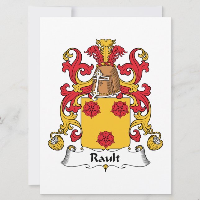 Rault Family Crest (Voorkant)