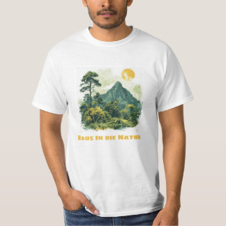 Raus in de natuur t-shirt