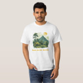 Raus in die Natur T-shirt (Voorkant volledig)