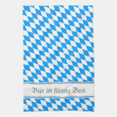Raute Bayern/Beierse zuiver Theedoek (Verticaal)
