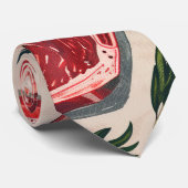 Rauwe biefstuk en rozemarijn Stropdas (Opgerold)