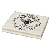 Rauwe Honing Kleine Zakelijke Verpakking, Groot Rubberstempel (Stempel)