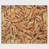 Rauwe kippenfeet cadeaupapier (Vlak)