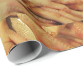 Rauwe kippenfeet cadeaupapier (Rol Hoek)