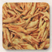 Rauwe kippenfeet drankjes onderzetter (Voorkant)