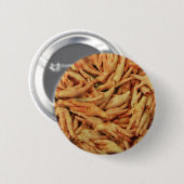 Rauwe kippenfeet ronde button 5,7 cm (Voorkant /achterkant)
