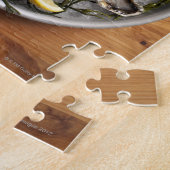 Rauwe oesters gerangschikt legpuzzel (Zijkant)