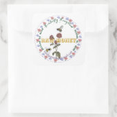 Rauwe sticker honingbijl (Tas)