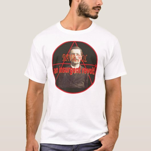 Ravachol-Portrait T-shirt (Voorkant)