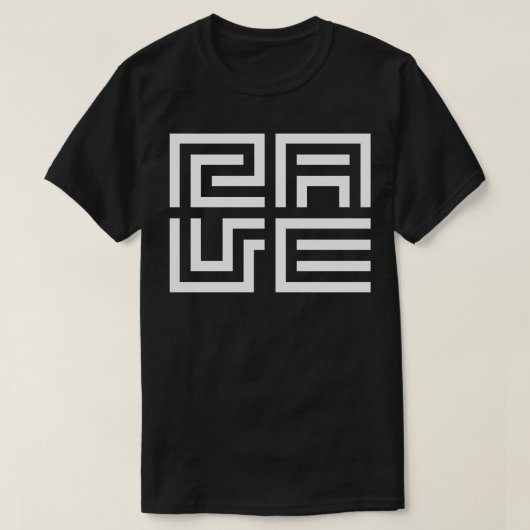 Rave 1 t-shirt (Design voorkant)