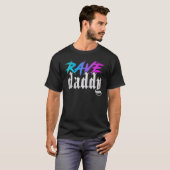 Rave Dad Edm Music Festival Techno House Raver T-shirt (Voorkant volledig)