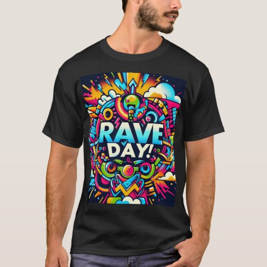 Rave Day! - Erfgoed T-shirt (Voorkant)