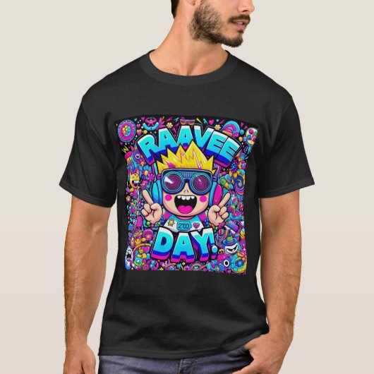 Rave Day! - Kind van Kandi T-shirt (Voorkant)