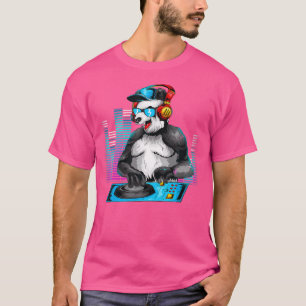 Rave DJ Tee Shirts Schattige Panda Shirt Edm Rave