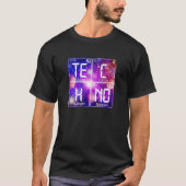 Rave EDM Trance Goa Music Festival TECHNO Mannen & T-shirt (Voorkant)