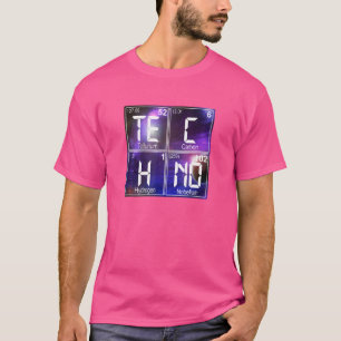 Rave EDM Trance Goa Music Festival TECHNO Mannen & T-shirt