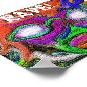 Rave flyer poster (Hoek)