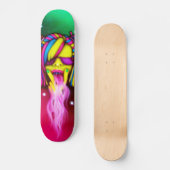 Rave Girl - Schaats Deck Persoonlijk Skateboard (Voorkant)