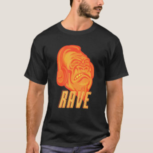 Rave Gorilla Edm Muziekfestival Rave Dubstep T-shirt