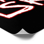 Rave is King Poster (Hoek)