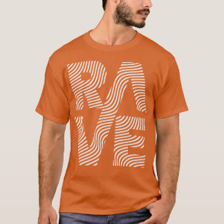 Rave Lines ontwerp T-shirt