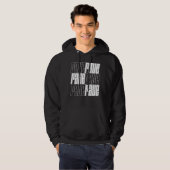 Rave logo-ontwerp hoodie (Voorkant volledig)