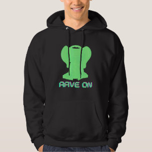 Rave On Edm Muziekfestival Rave Hoodie