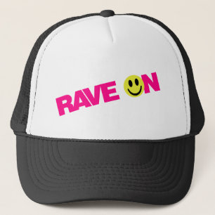 Rave On - Raver Music DJ Clubbing Trucker Pet