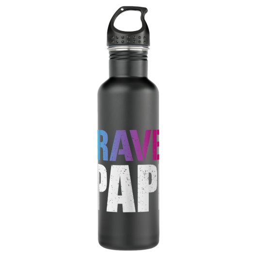 Rave Papi - EDM Music Festival Raver Papa Fathers Waterfles (Voorkant)