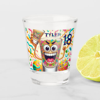 Rave Party Shot Glass – vibrant Fun Glas